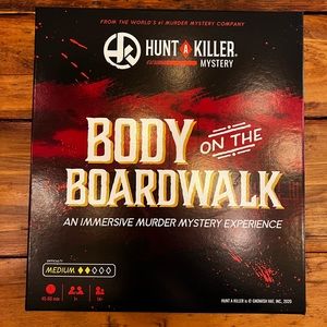 🔪 Hunt A Killer game: Body on the Boardwalk; complete box